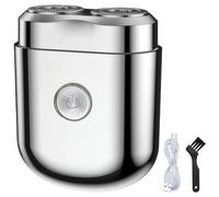 Generic Portable Mini Shaver Electric Alloy, Rechargeable Shaving Waterproof, USB Type-C and Charging, for Great Daily Travel and Use, Shaving Low Noise Long Battery Life