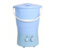 Generic Portable Mini Washing Machine, Small Laundry Washer Semi-Automatic with Rotary Timer Controller, Storable, Split Drums for Home, Dorm, Apartment, RV, Travel, Outdoor(Purple)
