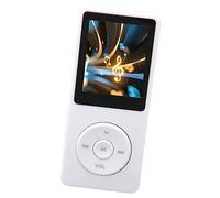 Generic Portable MP3 MP4 Player 1.8in Screen 8GB Memory with 64GB Expandable for Sports Exercising Running and Traveling (White)