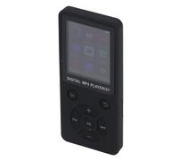 Generic Portable Music Player with Bluetooth and 180mAh Battery for Exercise and Leisure Time (Black)