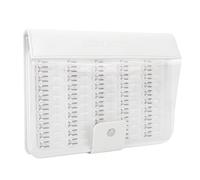 Generic Portable Nail Sample Display Book with ABS+PU Leather Material for Nail Art Ideas on the Go