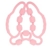 Generic Portable Pink Calf Roller Muscle Massager Made of Sturdy Pp Material to Circulation and Relax Muscles, for Yoga and Leg Massage Therapy