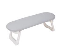Generic Portable PU Leather Nail Arm Rest Cushion for Professional Nail Art and Beginners Adjustable Height Easy to Clean