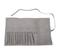 Generic Portable PU Makeup Brushes Bag with Tie Rope, Easy to Carry, Ideal for Makeup Brush Storage and Travel, 100% Material