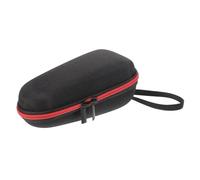 Generic Portable Red Travel Hair Clipper Storage Bag with Double Zipper, Electric Carrying Case for Men’S Travel Organizer and Storage