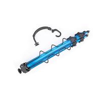 Generic Portable Telescopic Aluminum Alloy Fishing Rod Holder for Sea Beach Shore, Compact Versatile Stand for Limited Space Fishing, Fits Various Rods, 6 Rod Slots for Storage (Extendable