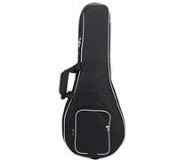 Generic Portable Thicken Oxford Cloth Mandolin Case Gig Bag with Side Pockets for Music Lovers and Professionals - and Wear-Resistant, 10.6 Inch X 28.7 Inch, 1 Piece
