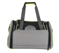 Generic Portable Transparent Small Cat Carrier Bag Breathable Pet for Traveling, Convenient to Take Pets When Going Out, Light Green (Large)