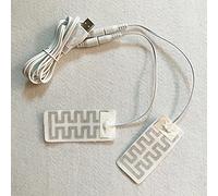 Generic Portable USB Heated Film Rapid Heating Heating Pad for Gloves Vest Winter Camping Hand Warmer Gifts for Outdoor Activities Non-Woven Composite Fiber Silicone Wire Random Color (Blue1)