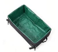 Generic Portable Waterproofing Cat Travel Litter Box Leakproof Foldable for Camping Road Trips for Pet Lovers (Black)
