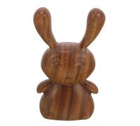 Generic Portable Wooden Acupoint Massager Easy to Hold and Protecting Fingers from Injury with Cartoon Design for Facial Gua Sha Therapy and Meridian Massage