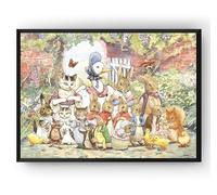 Generic Poster of a Beatrix Potter Print, Peter Rabbit, Beatrix Potter Art, Childrens Art, Nursery Art, Kids Room Decor(4) (A3 11.7x 16.5 in)