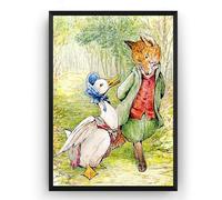 Generic Poster of a Beatrix Potter Print, Peter Rabbit, Beatrix Potter Art, Childrens Art, Nursery Art, Kids Room Decor(1) (A4 8.27 x 11.69 inch)