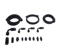 Generic Power Steering Pump Hose Fitting Kit, Return to Reservoir Hose Kit, Automotive Replacement for Pump Mount Reservoir Remote Tanking