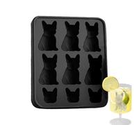 Generic practical ice shapes, new silicone animal shape with 9 compartments, non-stagnant whiskey ice cubes with a slight removal of reusable silicone