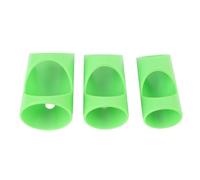 Generic Precise Foam Pipe Cutting Guide Tool for Home Industry, Durable ABS Material 3PCS (Green)