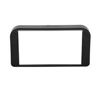 Generic Precise Radio Stereo Fascia Frame Trim Replacement, Stylish Dash Bezel for Land Cruiser 100 LC100 1998-2003, Premium ABS Material, Black
