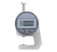 Generic Precision Digital Thickness Tester Lightweight Durable Thickness Meter Gauge for Pipe and Metal Sheets 0-12.7mm 0.01mm/0.0005" Display