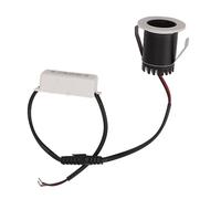 generic Premium 3W Recessed LED Spotlight, Aluminum Alloy Cooling Downlight for Ceiling, Easy 30mm Hole Installation, for Home, Hotel, Cabinet & Indoor Spaces