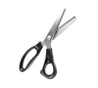 Generic Premium Dressmaking Pinking Shears with Stainless Steel Blades and Anatomical Handles for Fabric and Leather, 23 Cm (5mm)