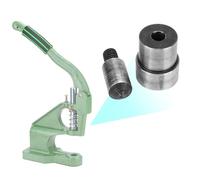 Generic Premium Leather Puncher with Hollow Hole Punch Tool for Leather Crafts and Belt Making 2pcs 1.5-16mm Steel Punching Mold for DIY Leatherwork (6.0 mm)