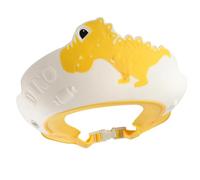 Generic Premium PP TPE Children Shampoo Cap Lightweight Cute Dinosaur Cartoon Shape for Baby Bathing Yellow (Yellow)