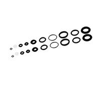 Generic Premium Rubber Seals for Airbrush Maintenance - 10-Piece Set, Black, AC084