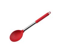 Generic Premium Silicone Cooking Spoon Set - Versatile Utensils for Mixing, Draining, and Serving in The Kitchen, Red Solid Spoon
