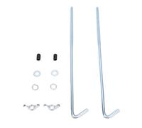 Generic Premium Stainless Steel Battery Tie Down Bolts, Professional Manufacturing, Battery Fixation Design, 2pcs, Tray Installation