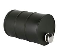 Generic Premium Stainless Steel Liquor Hip Flask with Sealing Lid, 700ml Large Capacity for Bars and Homes,Black/Green (OD Green)