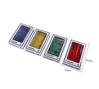 Generic Prepared Microscope Slides Pack with Colorful Labeling for Botanical and Zoological Studies 48pcs for Education and Research