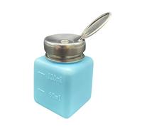 Generic Pressurized Liquid Pump Bottle, Empty Container for Makeup Remover Use, 120 ml