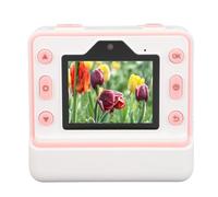 Generic Printing Camera, Camera and Video, 16-fold Digital Zoom, 48 MP Double Lens for Daily Photography (Pink)
