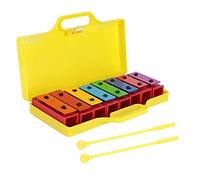 Generic Professional 8 Note Xylophone Percussion Instruments for Children with 2 Drumsticks, Colorful Design and Movable Bars