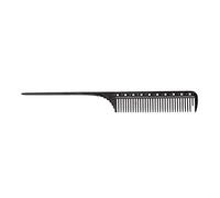 Generic Professional Aluminum Rat Tail Hair Comb Styling Barber Comb for Hair Salons, Lightweight Design for Easy Usage, 8.9 Inch Long (Black)