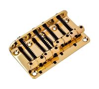 Generic Professional Bass Guitar Bridge Made of Premium Metal, Beautiful Tone Production, Suitable for 4-String Precision Bass, Various Colors Available (Gold)