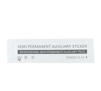 Generic Professional Disposable Semi Permanent Eyebrow Sticker Auxiliary Tool for Artists PVC Silicone 6pcs with 3 Shape Types