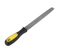 Generic Professional Flat Mill File 8in T12 Carbon Steel Sharpening Tool with Non Slip Comfortable Handle for Metalworking Engineers and Enthusiasts