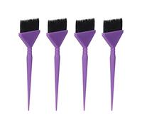Generic Professional Hair Coloring Brush 4 Pcs, Long Tail Design Color Tint Applicator for Home and Beauty Salon Use