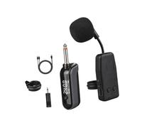 Generic Professional Lightweight Portable Instrument with Transmitter And Receiver for Live Performances And Concerts, 1 Mic