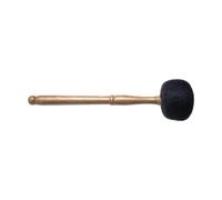Generic Professional Singing Bowl Mallet, Knocking Stick, Wooden Handle, Bowl Sticks, Buddhist Sound Percussion Sticks for Women of The Templar, Black