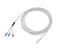 Generic PT100 Thermocouple 3 Wire Sensor Resistant High Precision for Industrial Processes and Scientific Applications Plastic 500cm