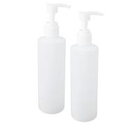 Generic Pump Bottles Refillable Durable Lotion Heater Replacement Bottles for Massage Oil Warmer, Ideal for Professional Use, 2pcs Pump Dispenser