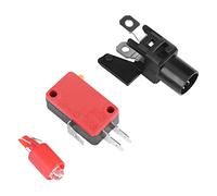 Generic Push Button with LED Light 100mm Console Replacement for Large Game Machines - Easy DIY Assembly (#01)