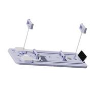 Generic Push Up Board Ab Wheel 4 in 1 Multifunctional Core Strength Training Equipment for Home Gym Compact and Portable Size 41.7 X 16.1 X 2.8 in (Purple)