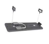Generic Push Up Board Ab Wheel 4 in 1 Multifunctional Core Strength Training Equipment for Home Gym Compact and Portable Size 41.7 X 16.1 X 2.8 in (Black)