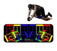 Generic Pushup Training Mat,push up board,press up board,Non-Slip Fitness Mat,Multi Function Workout Equipment Push Up Mat for Home Gym Equipment Bodybuilding Fitness Sports, USZ0TC55P4R3H08B9K6