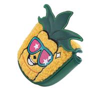 Generic Putter Headcover Unique Corn Shape PU Leather Protective Cover for Clubs Men and Women Outdoor Sports