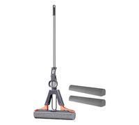 Generic PVA Sponge Mop - Floor Cleaning, Hard Floor, Wood, Marble, Tile - Navy - 110cm x 33.8cm - 1.4 pounds