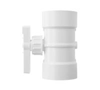 Generic PVC Air Volume Control Valve Manual Duct Stop PP Switch Regulating(90mm)
